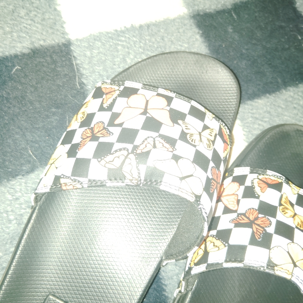 VANS Range Sandal Slides - Butterfly 🦋 Size 10 - Picture 5 of 10